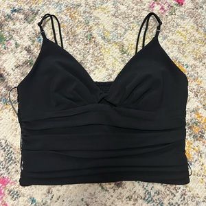 Zara tie front top
